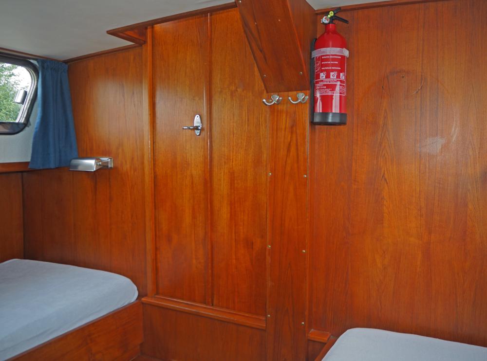 Achterkajuit, Accommodatie